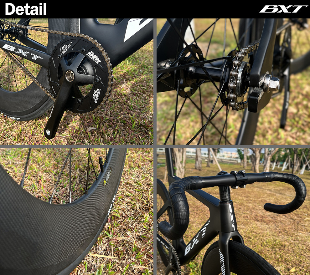 10kgs Carbon Fiber Track Bike 700C EPS Technology Fixed Gear Cycle
