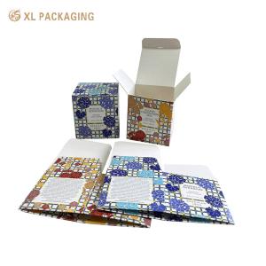 Quality Leopard Print Women Handbag Packaging Boxes Red Clothing Folding Paper Box For Gifts wholesale