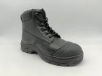 Breathable Leather Firefighting Boots Waterproof Lightweight Comfortable Work