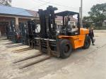 10T Used Forklift Truck Toyota Hangzhou R100 10 Ton Second Hand