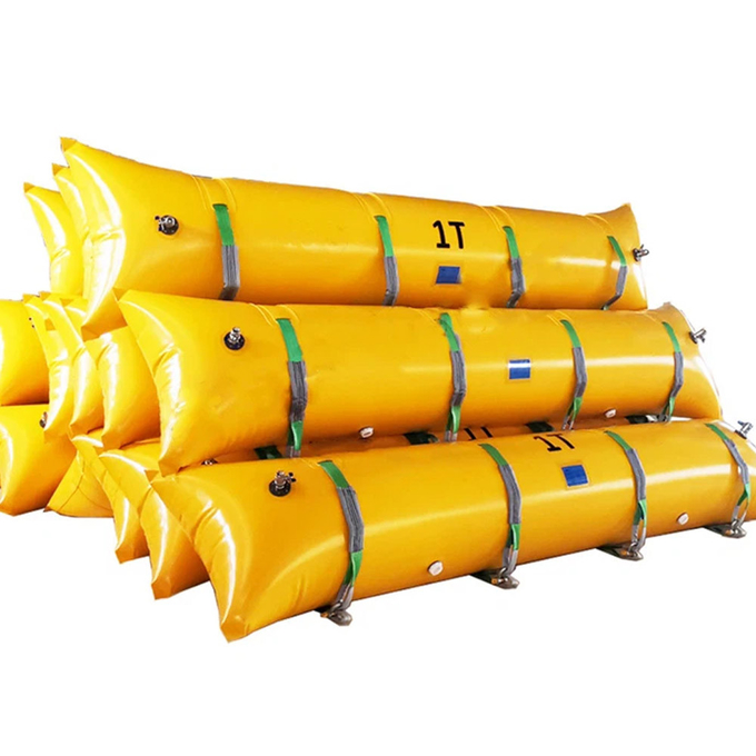 Wear Resisting Inflatable Salvage Tubes Marine Underwater Buoyancy Bag