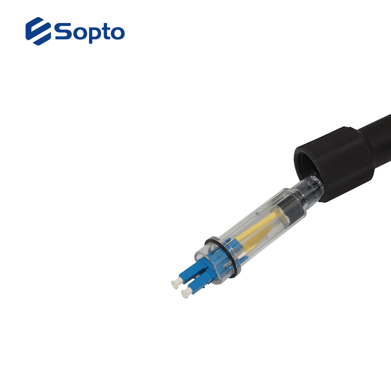 CPRI Duplex LC Fiber Optic Patch Cords Steady Optical Transmitting