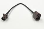 Black RF Cable RG 174 Fakra Connector Assembly For Automotive / Vehicle