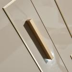 E1 Sliding Door Wardrobes Dark Walnut Walk In Closet Cabinet Design