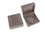 Luxury 140 Gsm Kraft Paper Jewelry Box Handmade Custom Logo Color Durable