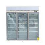 Ebm Fan Motor Glass Door Display Cooler R290 For Beverages