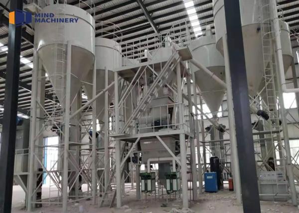 Cheap Multi Function Dry Mix Concrete Plant Dry Anchorage Mortar Mixing Station for sale