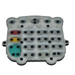 Silk Screen Printing Rubber Button Cellphone Keypad