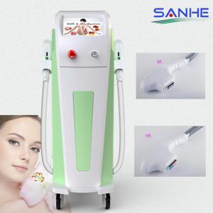 Quality IPL 950nm SHR Hair Removal Machine 2 Handles Painless Beauty wholesale