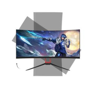 Quality 200Hz 1ms 30 Inch Curved Gaming Monitor , 2K 2560x1080 Game Pc Monitors wholesale