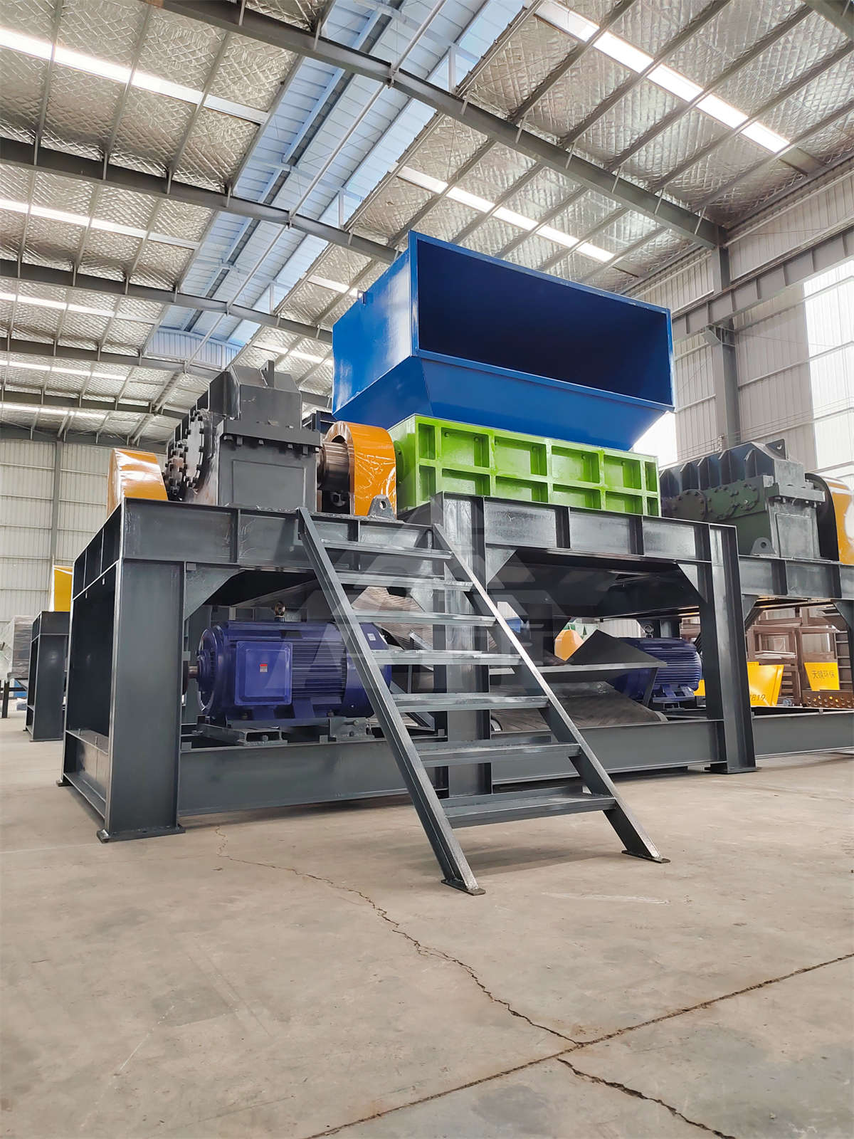 Whole Car Metal Scrap Shredder Bike Metal Shredder Machine Customized