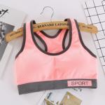 Solid Women High Impact Sports Bra Antishock Quick drying Short