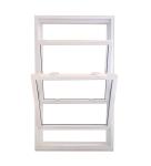 Sliding UPVC Double Hung Window Ventilator 30X60 Vinyl Glass