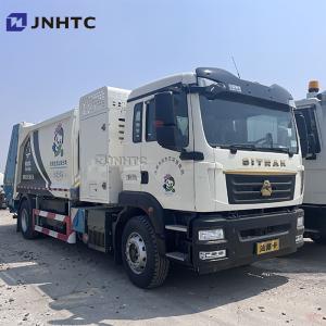 Quality Howo SITRAK 4*2 Rear Loader Compressed Trash Trucks Garbage Truck wholesale