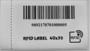 Quality 860-960mhz Garment RFID Care Label wholesale
