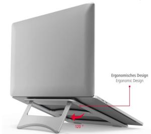 Quality ROHS 10inch Laptop Stand Foldable Portable Ergonomic Adjustable wholesale