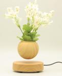 360 rotating magnetic floating leivtate flying air bonsai tree pot gift