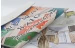 New European and American street tide printing leather clutch evening bags