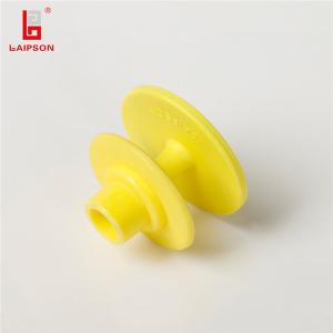 Quality Yellow Long Range M4 RFID UHF Ear Tag 860-960MHz 32mm*24mm 3 Meters Easy Use wholesale