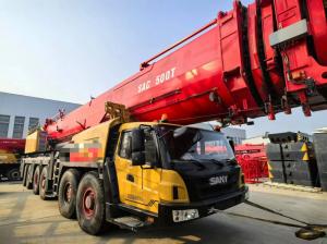 Quality SANY 450 Ton Heavy Duty Boom Truck Year 2021 With 42m Auxiliary Boom wholesale