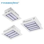 100W Gas Station Linear Industrial High Bay Lighting IP54 Waterproof