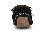 Bow Mens Brown Suede Penny Loafers Male Moccasins Boat Shoes For Driving