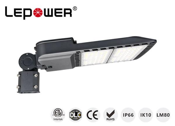 Outdoor High Lumen LED Street Light IP66 160lm/w DLC ETL Certificated For Car