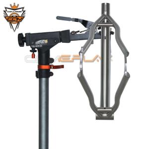 Quality Raw Color Titanium Bicycle Frame Ti Mtb Frame 31.8mm Diameter Lightweight wholesale
