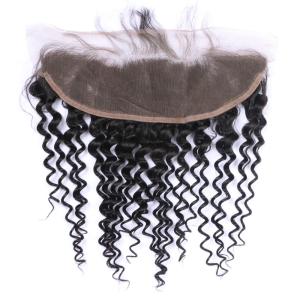 Quality Elegant-wig Indian Remy Hair Bleached Knots Loose Wave Full Lace Frontal In Stock wholesale