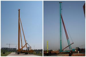 Quality Helical Pile Screw Pile Machine / Pile Foundation Equipment Step Walking wholesale