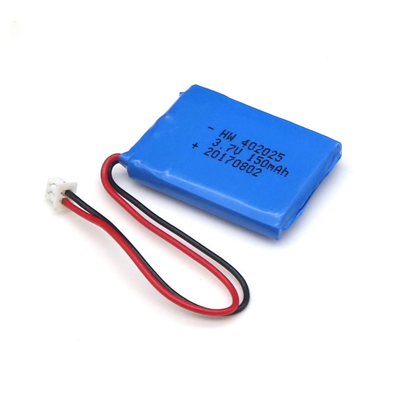 Custom 150mAh 3.7V Lithium Ion Polymer Battery Pack