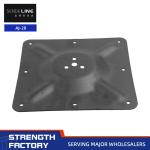 Spray Black Modern Bar Stool Tray Accessories 0.75kg Cold Plate Molding 2.0/3