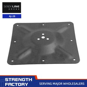 Quality Spray Black Modern Bar Stool Tray Accessories 0.75kg Cold Plate Molding 2.0/3.0mm Wall wholesale