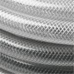 Flexible PVC Transparent Braided Reinforced Hose Polyester Fiber Braided