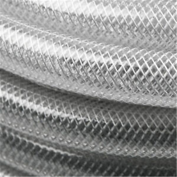 PVC flexible water hose pipe plastic tubes Colored PVC braided fiber reinforced
