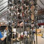Multi Arc Decorative 40mm Physical Vapor Deposition Machine For Furniture