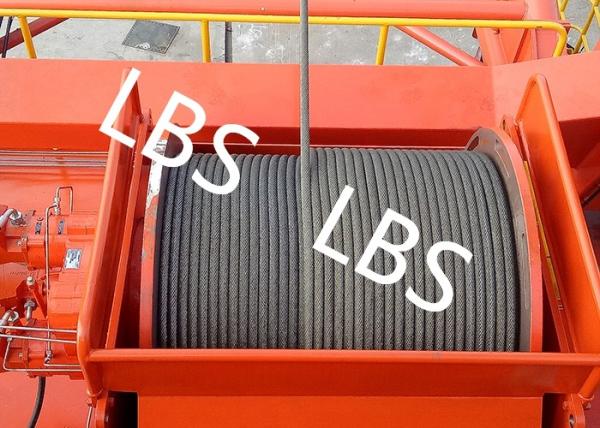 Cheap High Efficiency Carbon Steel Tower Hoist Winch With LBS Grooved Drum for sale