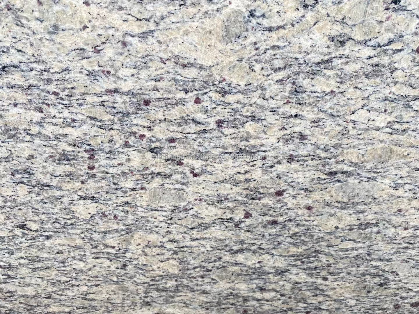 Modern Style Brazilian Gialo Cicita Santa Granite Slabs for Villa and Hotel Design