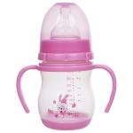 Anti Fall 6oz 160ml Wide Neck Silicone PP Baby Feeding Bottle