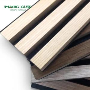 Quality Decor Wood Akupanel Timber Slat Interior Acoustic Felt Panels wholesale
