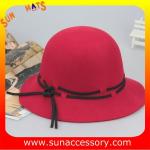 6090819 Sun Accessory customized winner fashion wool felt clothe hats, women