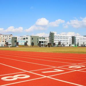 Quality 0.64 / 48 Friction Athletic Polyurethane Rubber Running Track Harmless wholesale