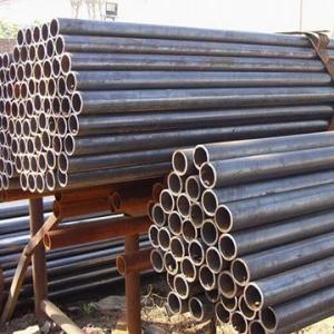 Quality Large Diameter Erw Welded Pipe , Q195 / Q235 Cylindrical Black Metal Pipe wholesale