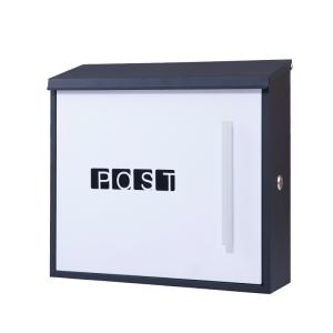 Quality Garden Residential Wall Mounted Letterbox Galvanized Steel Mailbox wholesale
