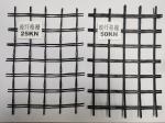 Weaving Covering Fiberglass Geogrid Roadbed Strengthen Black Biaxial