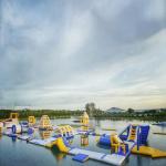 BALI Giant Inflatable Floating Water Parks Manufacturer / Bouncia Aqua Park