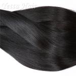 Natural Color Straight Indian Hair Extensions , Grade 7A Virgin Hair With Soft