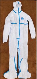 Quality No Stimulus Lightweight Disposable Coveralls , Non Woven Disposable Coverall Suit wholesale