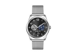Quality 10ATM Sapphire Crystal Quartz Chronograph Watch Stainless Steel Mesh Band wholesale