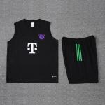 Black Football Training Vest Moisture Wicking Soccer Player Training Vest